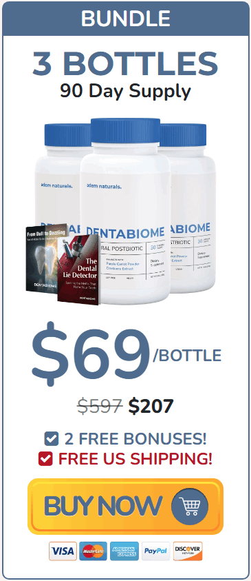 Order DentaBiome 3 Bottles